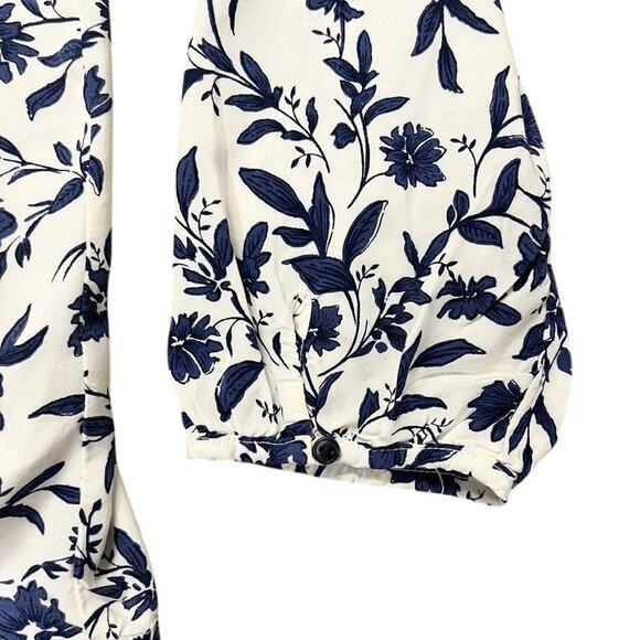 Old Navy Viscose Split Neck Pop Over Blouse Top Size XL - Picture 3 of 7